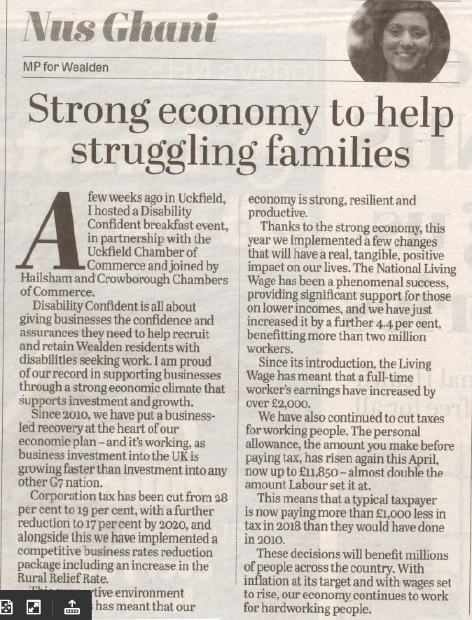 strong economy helps struggling families