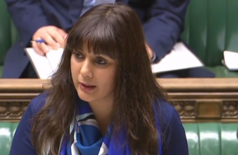 Nus Ghani at the Despatch Box