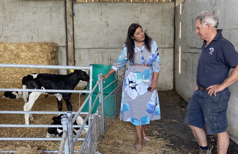 Nus Ghani supporting local farmers