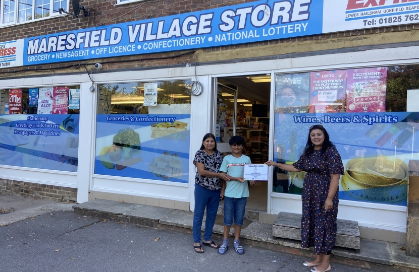 The Patel Family and Maresfield Village Store