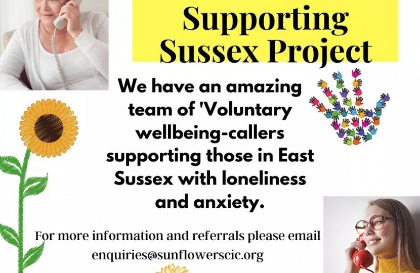 Sunflowers Supporting Sussex Project