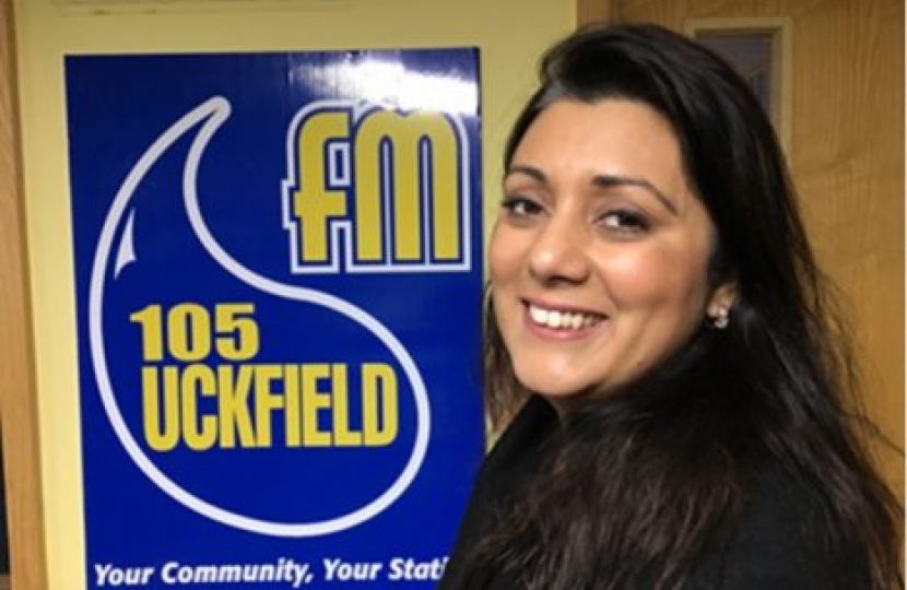 Nus Ghani Interview for Uckfield FM